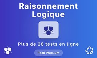 Entraînez-vous aux suites, matrices, analogies et exercices de logique chronométrés.