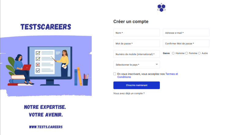 Créer un compte / Se connecter