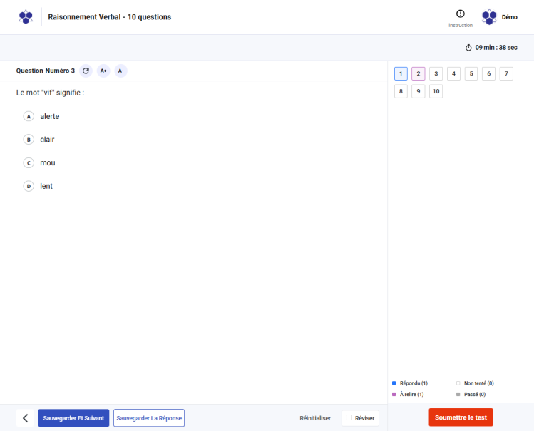 Commencer votre préparation !